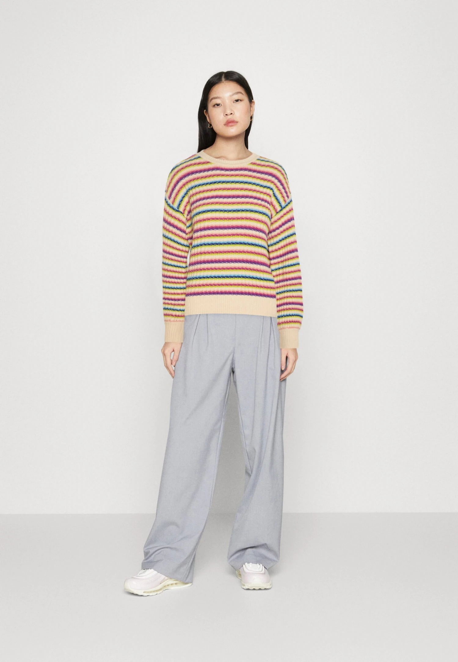 Yasboogie - Trui - Birch/Multi-Coloured 4 Yasboogie - Trui - Birch/Multi-Coloured - Afbeelding 2