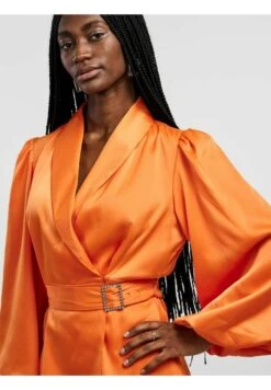 YAS Lilian Ls Tailored - Blazer - Celosia Orange -Yas a80a0555a8864ad7a0801073670bf4da