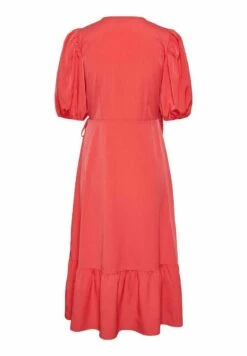 Yaselly Midi - Jurk - Hibiscus -Yas a87d4c3286854bb888c0bb2f7731092b