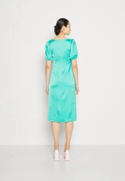 YAS Zura Drawstring Dress - Cocktailjurk - Green -Yas a8bff362373e49e78345240948ff00ed