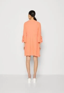 Yaschella 3/4 Tunic Dress - Jurk - Apricot 10 Yaschella 3/4 Tunic Dress - Jurk - Apricot -Yas a906e30870d142359d0e56bed012c7f0