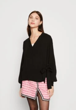 Yasassi Wrap Cardigan - Vest - Black