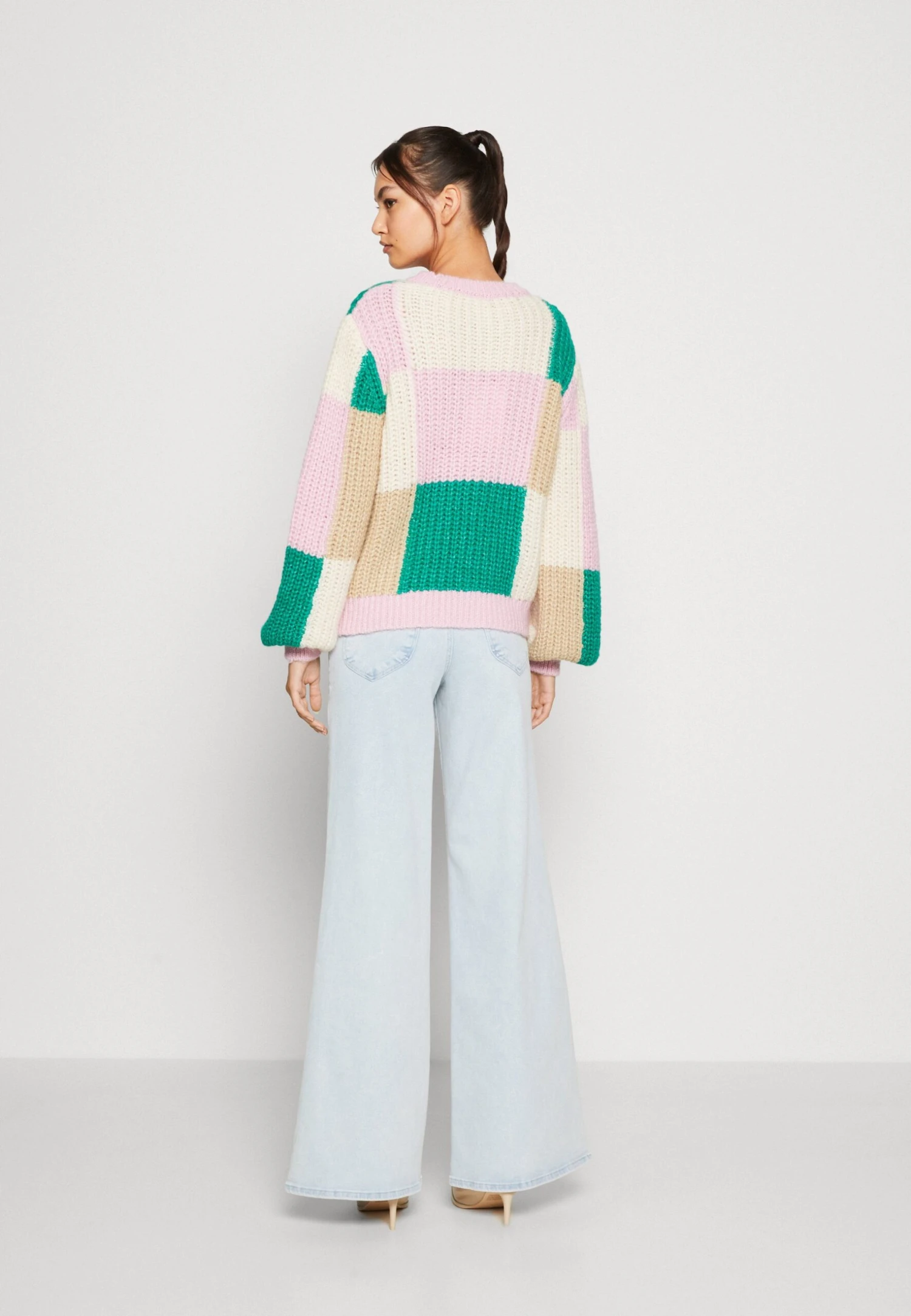 Yastetri - Trui - Pepper Green/Multi Colour 5 Yastetri - Trui - Pepper Green/Multi Colour - Afbeelding 3