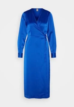 YAS Pella Wrap Midi Dress - Cocktailjurk - Surf The Web -Yas aab1934359294328b36ff7e27f97f7ed