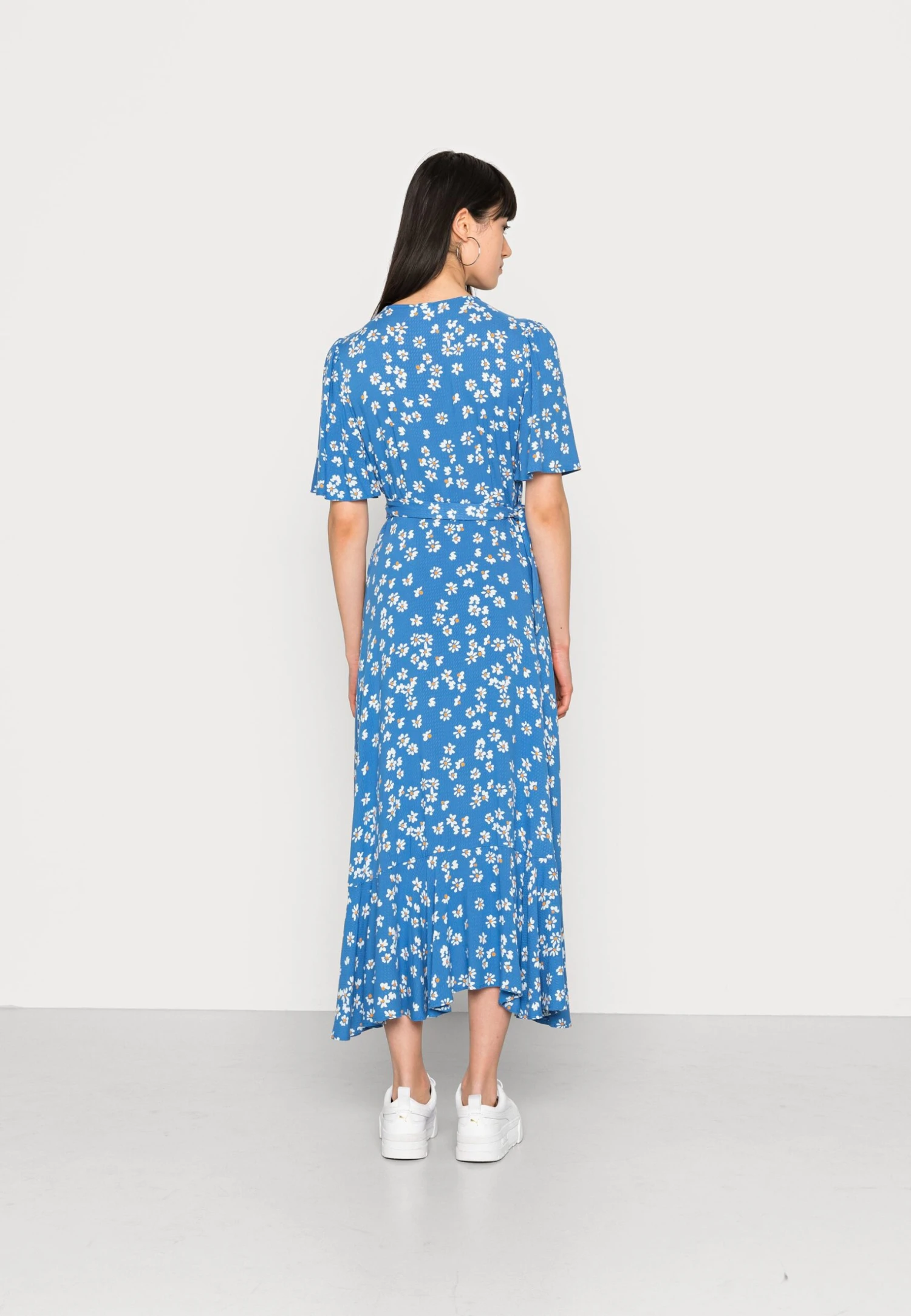 YAS Limo Midi Wrap Dress - Jurk - Regatta 5 YAS Limo Midi Wrap Dress - Jurk - Regatta - Afbeelding 3