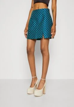 YAS Cina Short Skirt - A-Lijn Rok - Ultra Violet/Cina