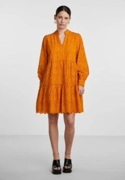 Yasholi Noos - Jurk - Orange Pepper 7 Yasholi Noos - Jurk - Orange Pepper -Yas ac066366a7b242b5aec348c5b71b9e97