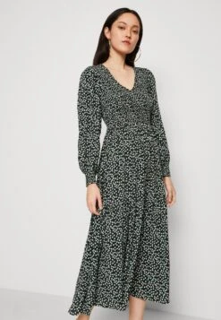 Yasditsy V Neck Smock Dress - Jurk - Black -Yas ac124a69ef5a46079457b782cc62062e