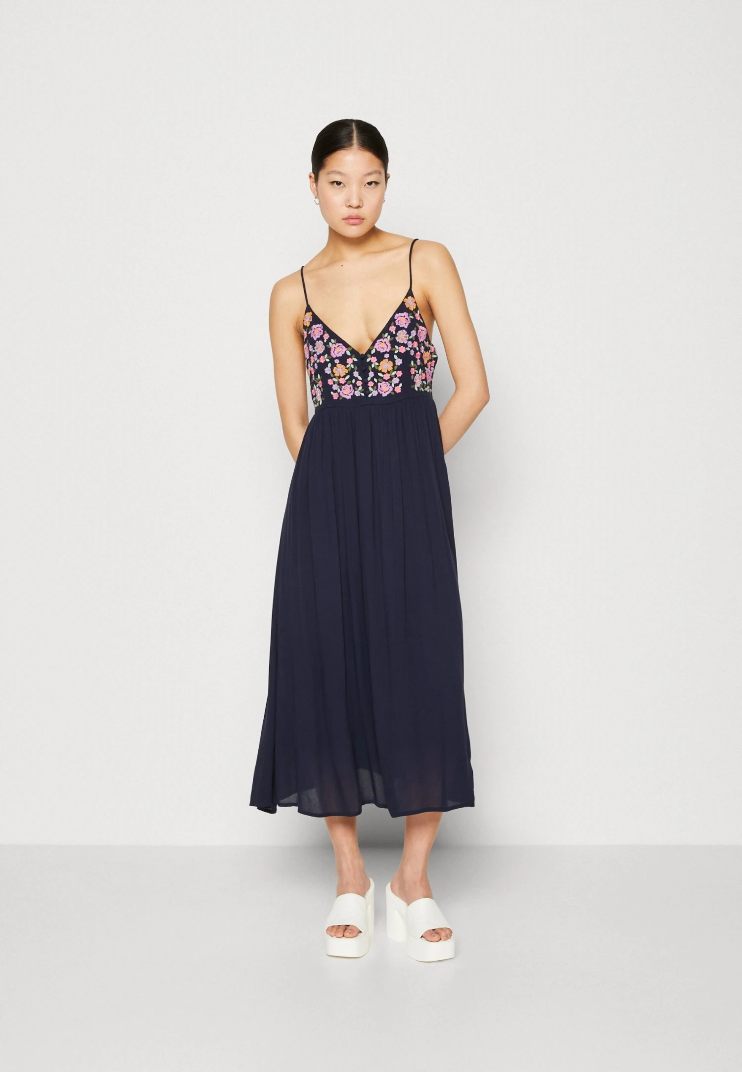 Yasmichella Strap Dress - Jurk - Dark Blue 3 Yasmichella Strap Dress - Jurk - Dark Blue