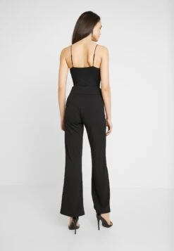 YAS Victoria Wide- Broek - Black -Yas ac9c507a76354a91b87530e3a1a7f2cc