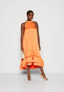 Yaseleanor Halterneck Long Dress - Cocktailjurk - Celosia Orange 9 Yaseleanor Halterneck Long Dress - Cocktailjurk - Celosia Orange -Yas addfdfab422e432f850036965ad596b5