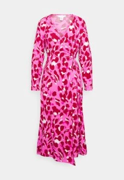 Yassavanna Wrap Dress - Jurk - Pink -Yas ae82497060b441ed964676496af51925