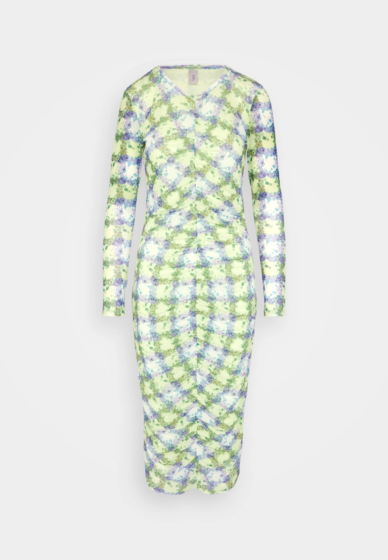 Yasbjork Midi Dress - Cocktailjurk - Light Yellow 7 Yasbjork Midi Dress - Cocktailjurk - Light Yellow - Afbeelding 5