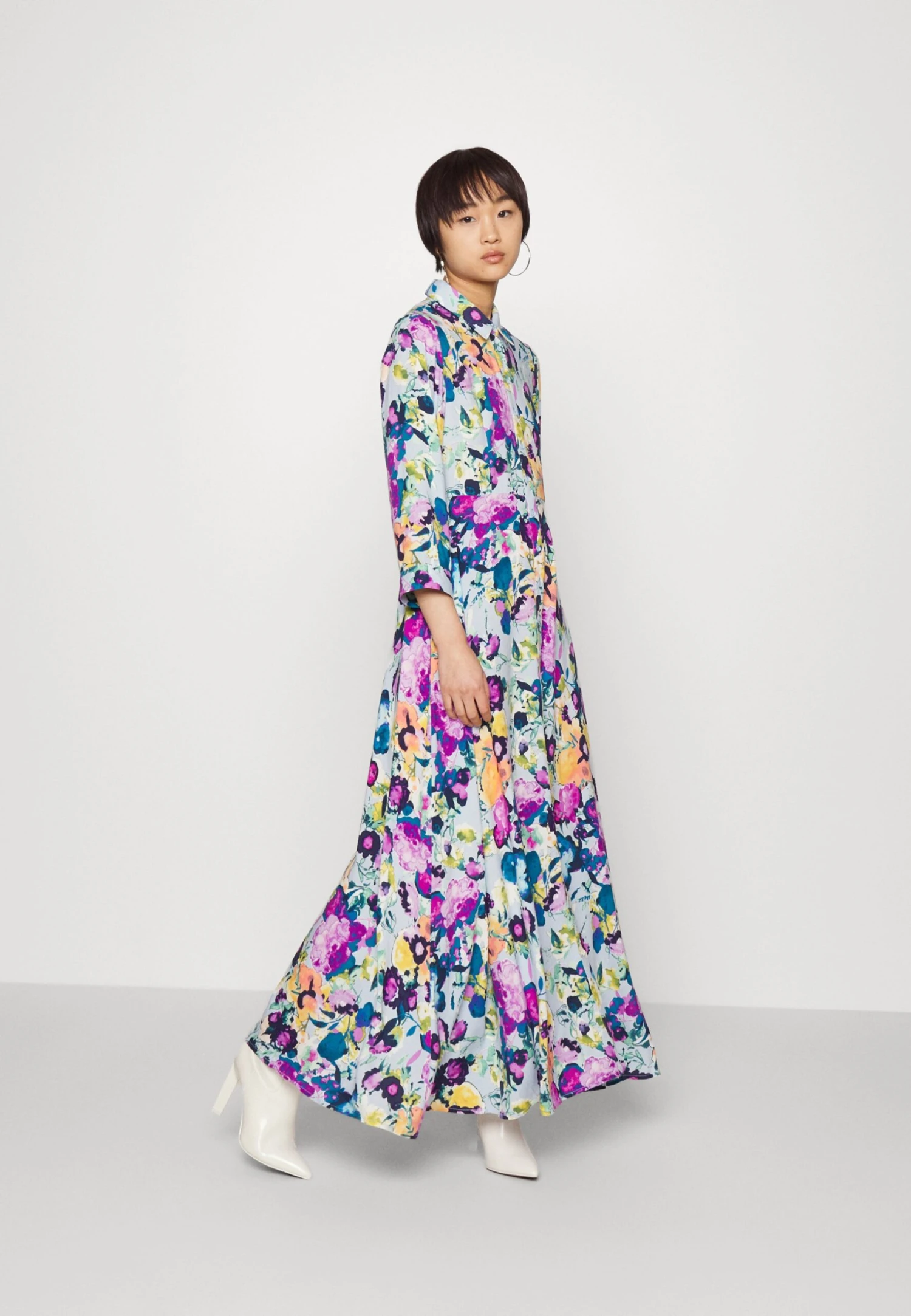 Yassavanna Long Shirt Dress- Maxi-Jurk - Starterbox Kentucky Blue 7 Yassavanna Long Shirt Dress- Maxi-Jurk - Starterbox Kentucky Blue - Afbeelding 5