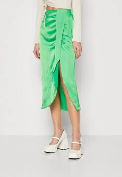 YAS Ivy Midi - Wikkelrok - Classic Green