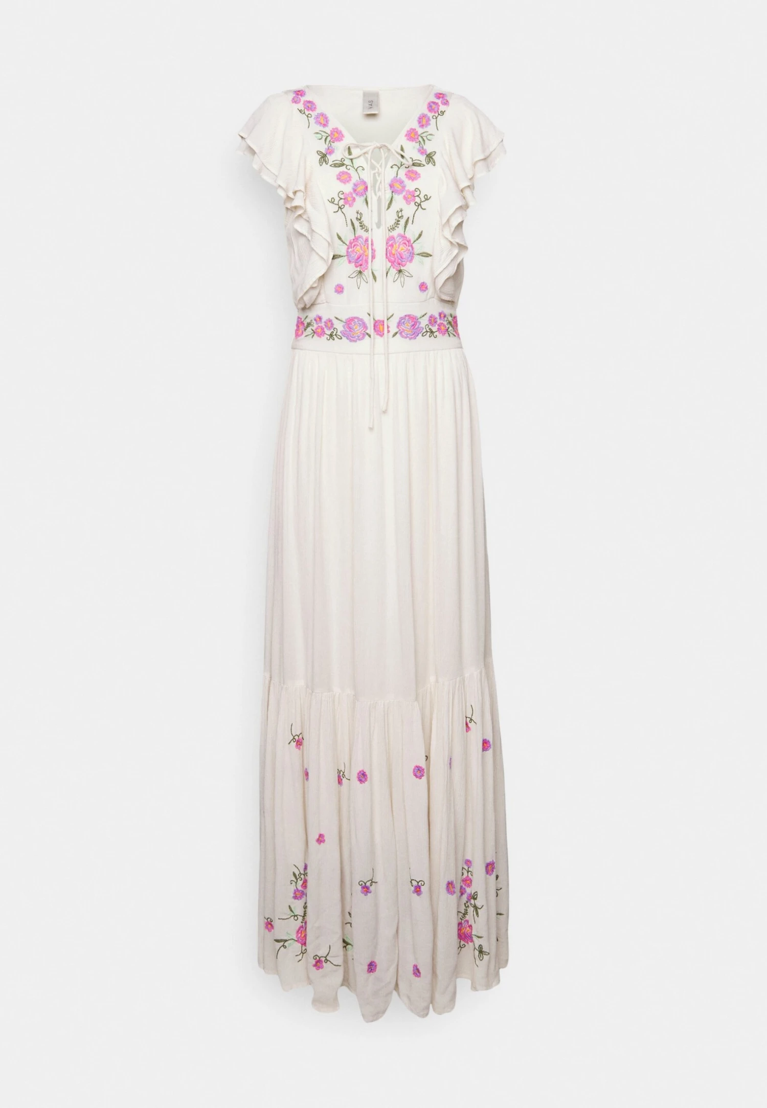 Yashella Dress Fest - Maxi-Jurk - Birch 8 Yashella Dress Fest - Maxi-Jurk - Birch - Afbeelding 6