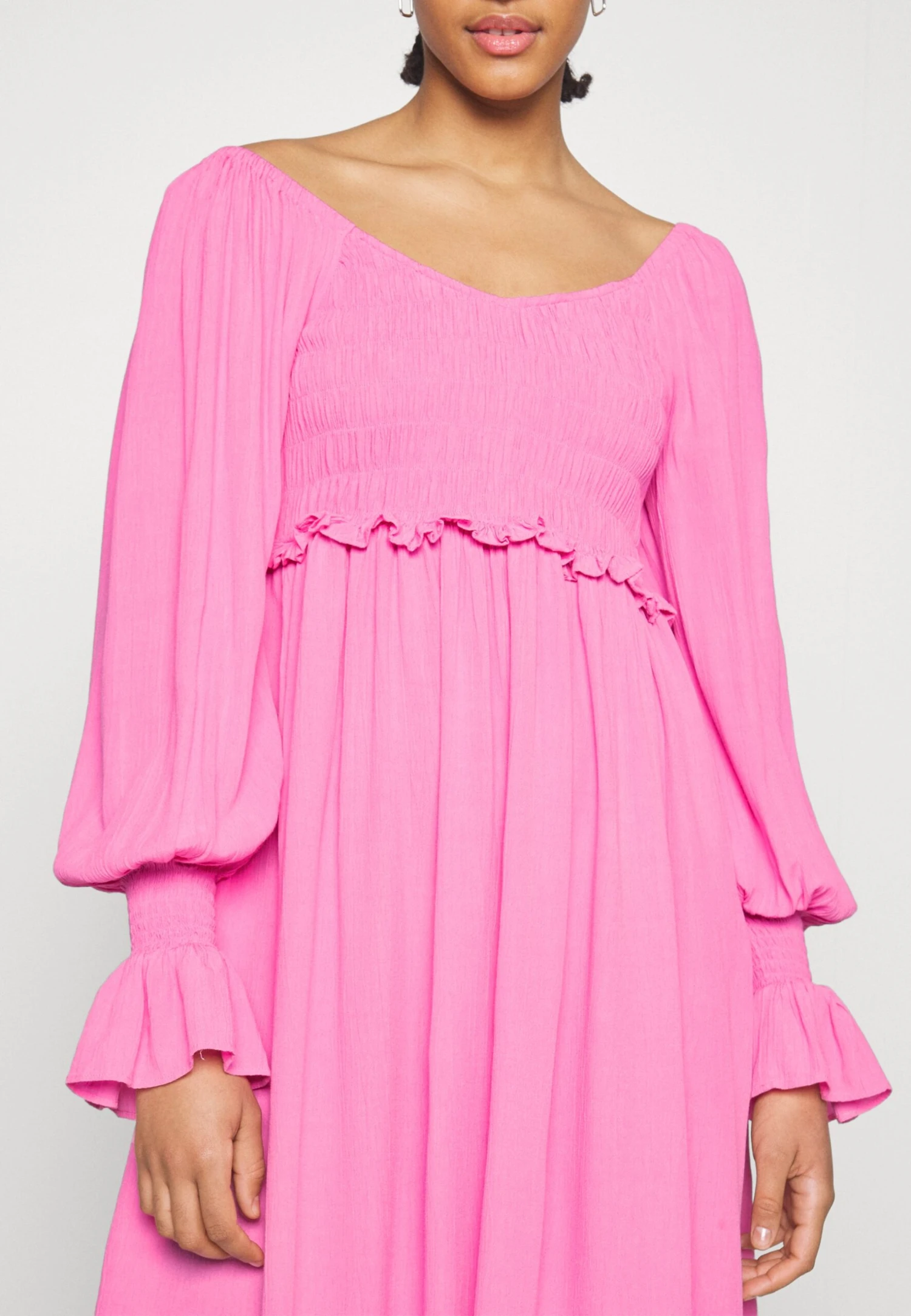 Yasmeza Smock Dress - Jurk - Pink 7 Yasmeza Smock Dress - Jurk - Pink - Afbeelding 5