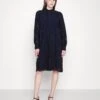 Yasoma Dress- Jurk - Sky Captain W Black Emb 1 Yasoma Dress- Jurk - Sky Captain W Black Emb -Yas b165b6776181434c949e005d594e0101