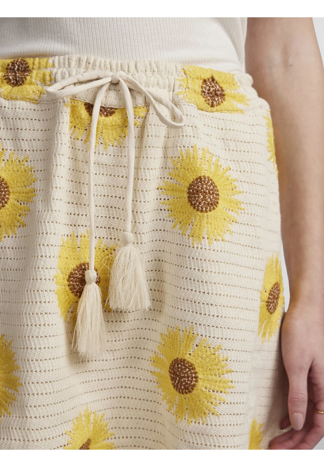 Yassunflower Skirt Fest - Minirok - Off-White 6 Yassunflower Skirt Fest - Minirok - Off-White - Afbeelding 4