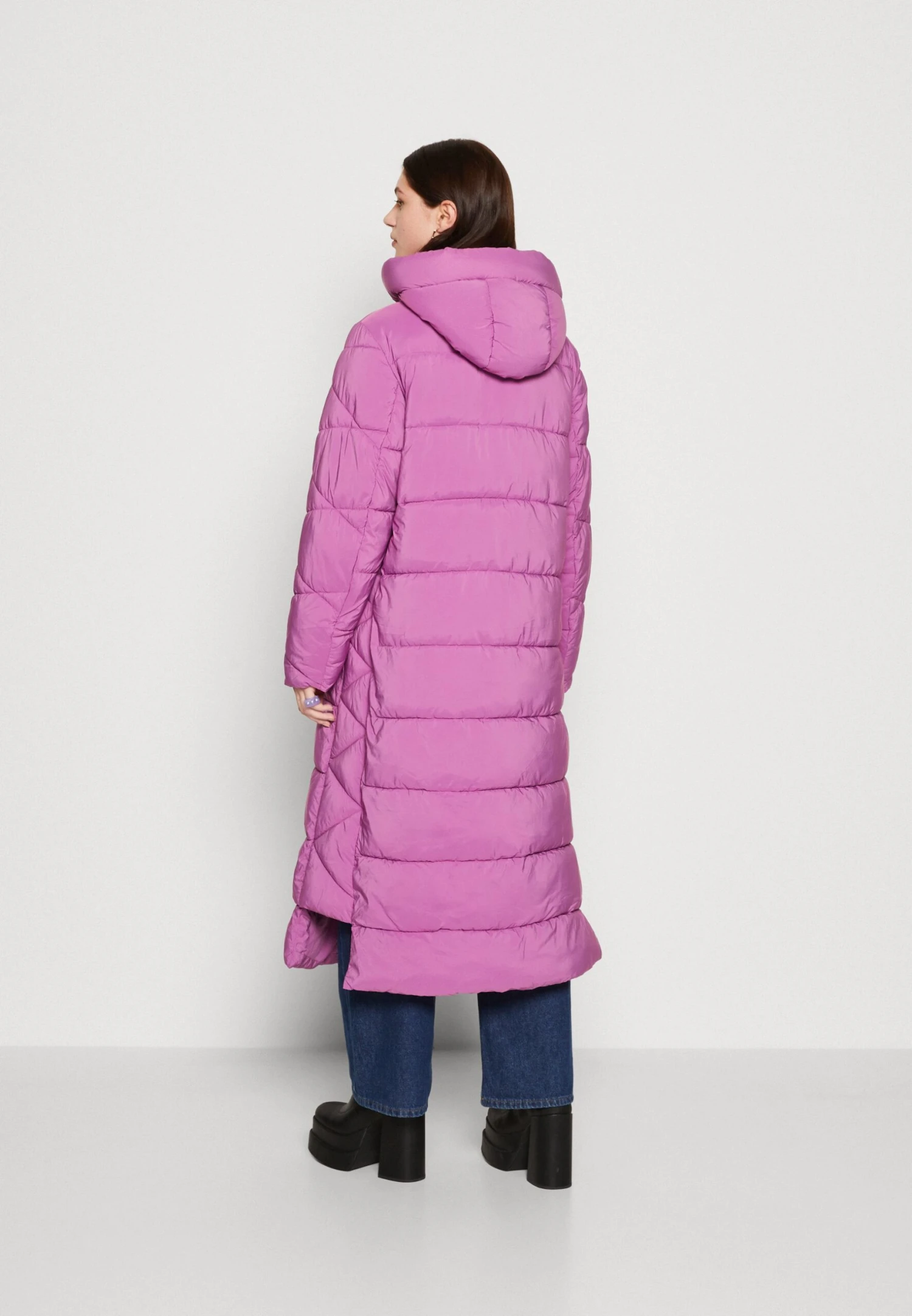 Yasliro Long Padded Coat - Winterjas - Hyacinth Violet 5 Yasliro Long Padded Coat - Winterjas - Hyacinth Violet - Afbeelding 3