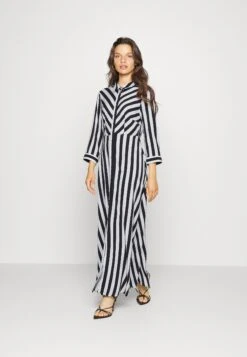 Yassavanna Long Shirt Dress- Maxi-Jurk - Black/White 9 Yassavanna Long Shirt Dress- Maxi-Jurk - Black/White -Yas b3c0313be44243859657e93d9902269e