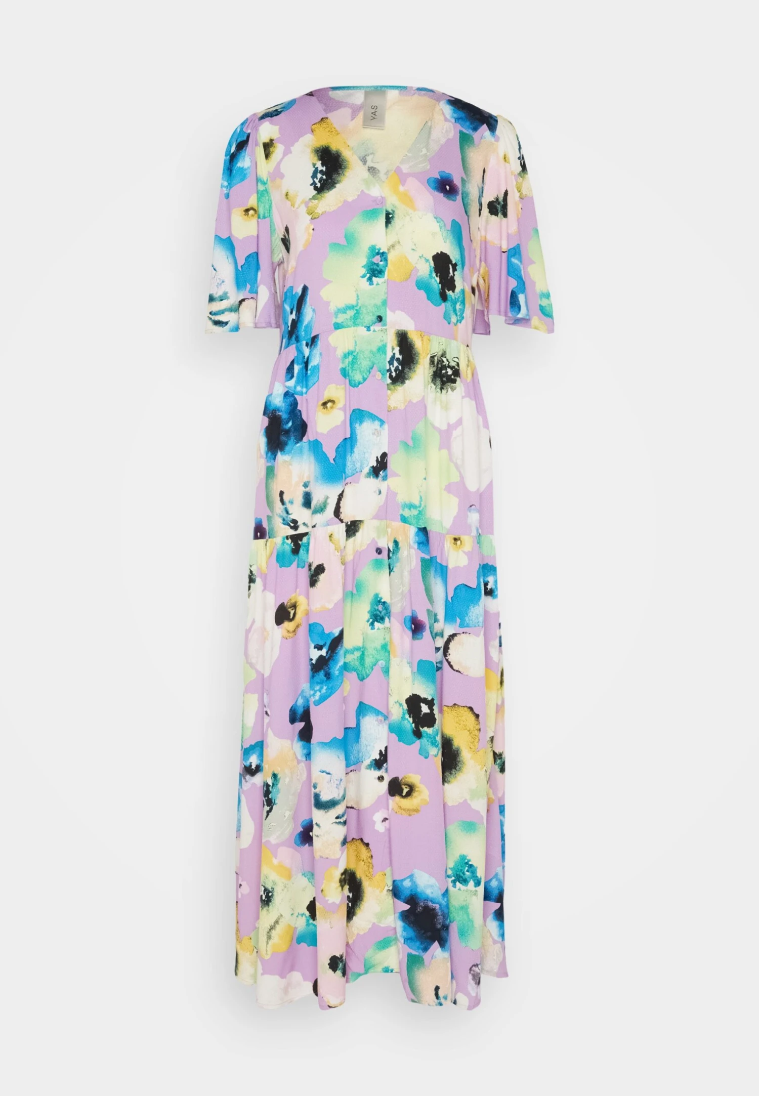 Yasmalou Long Shirt Dress - Maxi-Jurk - Sheet Lilac/Malou 7 Yasmalou Long Shirt Dress - Maxi-Jurk - Sheet Lilac/Malou - Afbeelding 5