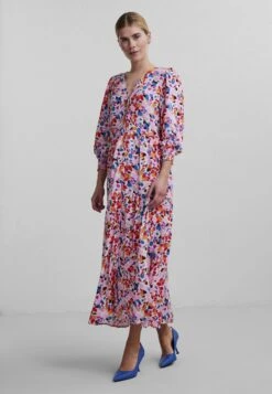 Yasalira Long Dress - Jurk - Soft Pink/Vio 10 Yasalira Long Dress - Jurk - Soft Pink/Vio -Yas b7d0bd2e2e3c4e2e9bfe3fc6000cbe98