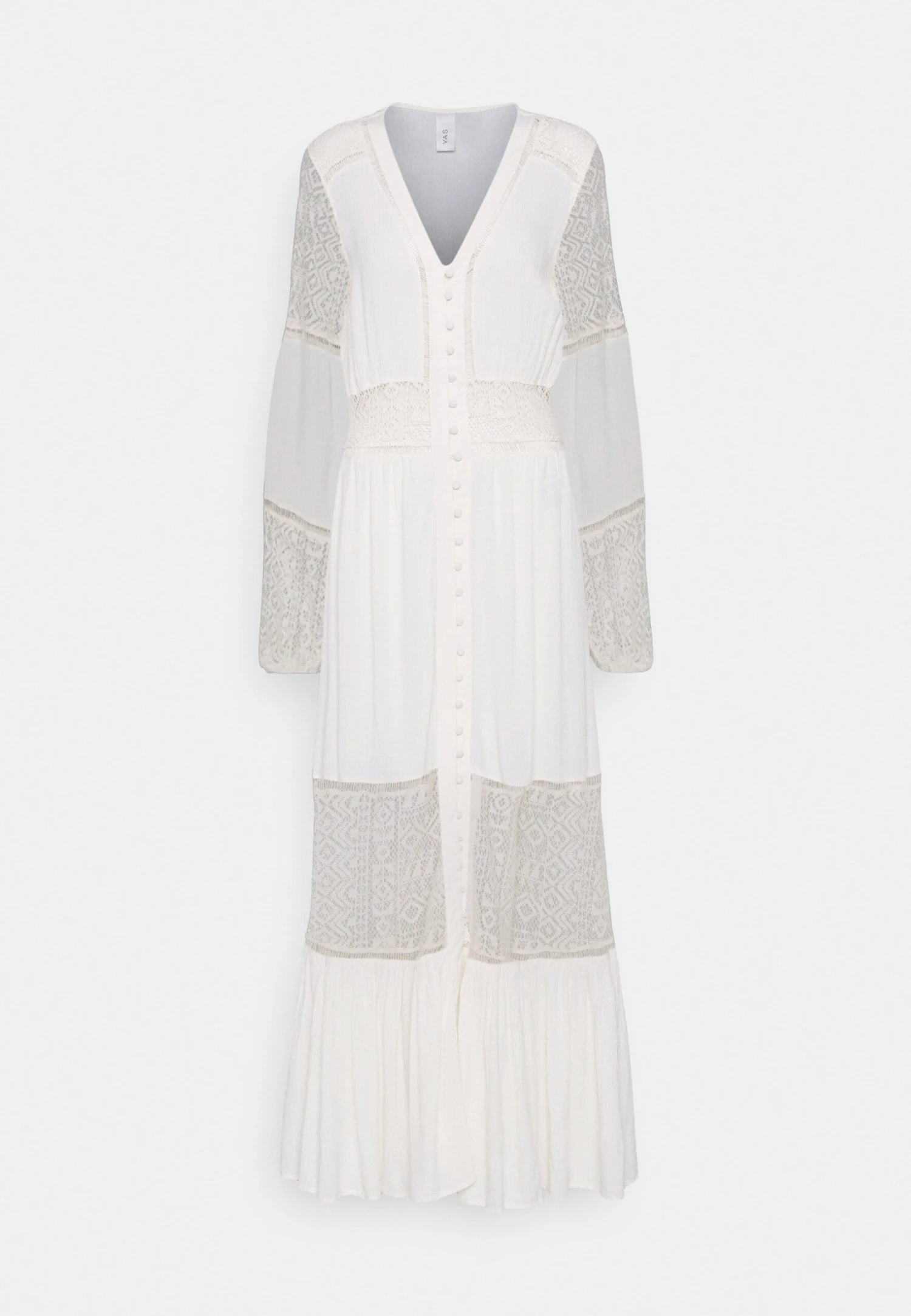 Yasmeza Long Dress - Maxi-Jurk - Eggnog 7 Yasmeza Long Dress - Maxi-Jurk - Eggnog - Afbeelding 5