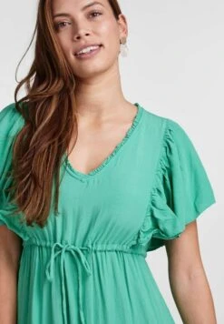 YAS Midi Hanna - Jurk - Gumdrop Green 9 YAS Midi Hanna - Jurk - Gumdrop Green -Yas ba395ec362a14a7e86ac164b8c6c58ee