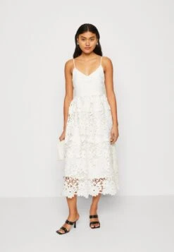Yaslinga Strap Midi Dress - Cocktailjurk - Gardenia -Yas ba5b7f15e8a44109a6ea9cdc61748d03