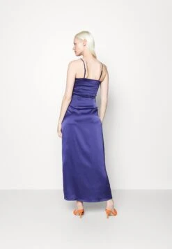 Yasathena Strap Slit Long Dress - Galajurk - Patriot Blue 10 Yasathena Strap Slit Long Dress - Galajurk - Patriot Blue -Yas baf428ef3bc1469f9d3b413ee66be8fb