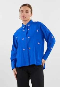 YAS Olympa - Overhemdblouse - Blue Iolite