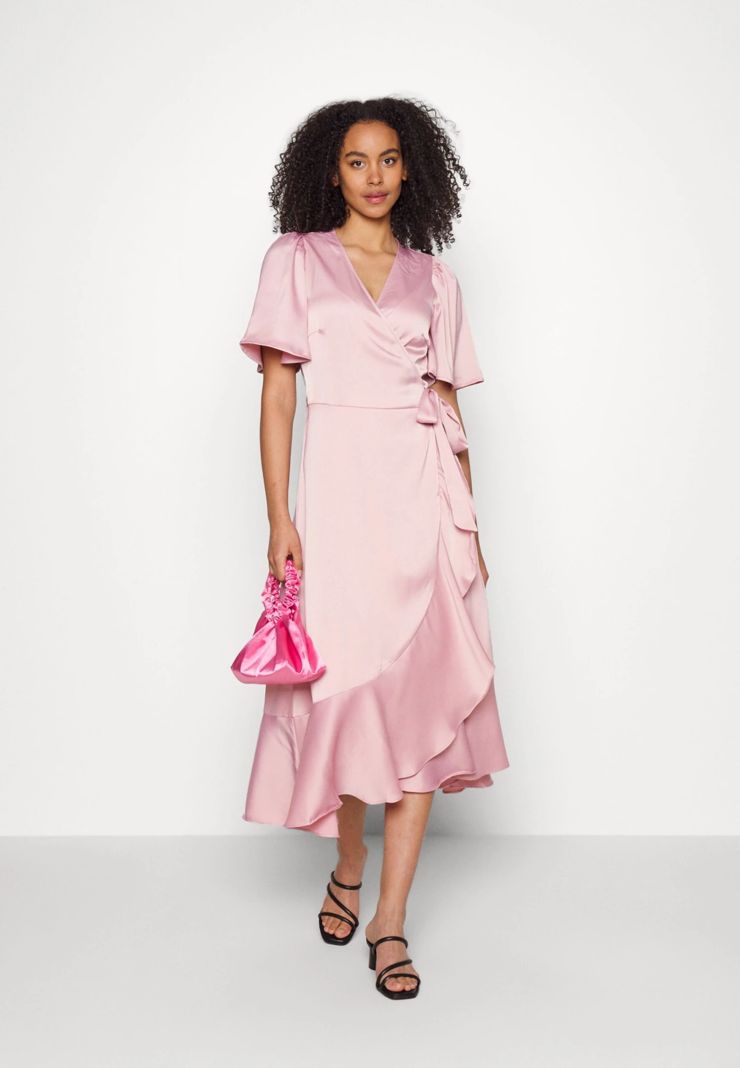 Yasthea Midi Wrap Dress- Galajurk - Zephyr 4 Yasthea Midi Wrap Dress- Galajurk - Zephyr - Afbeelding 2