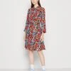 Yassavanna 3/4 Short Shirt Dress - Blousejurk - Garden Topiary -Yas bf3d28e7c7734ddb8127aa9534016d29