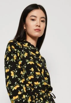 Yascitri Midi Shirt Dress- Blousejurk - Black -Yas bf78c3db19344ebba5866bd2d53f0b79