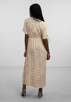 Yasmicca Long Wrap Dress - Jurk - Star White 7 Yasmicca Long Wrap Dress - Jurk - Star White -Yas c0772e2dad48461d80e69aafb3988bab