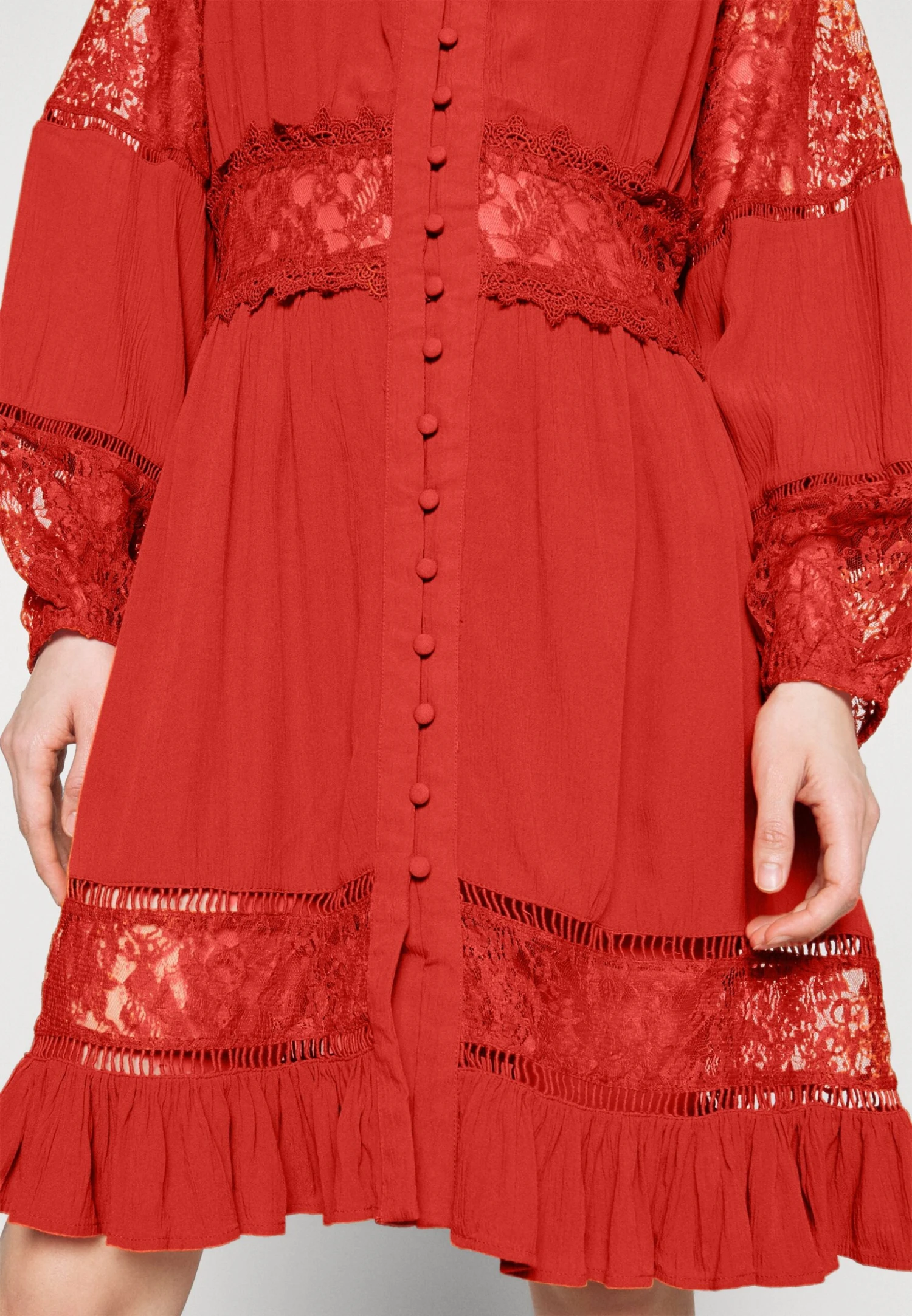 Yasmeza Dress - Jurk - Burnt Ochre 7 Yasmeza Dress - Jurk - Burnt Ochre - Afbeelding 5