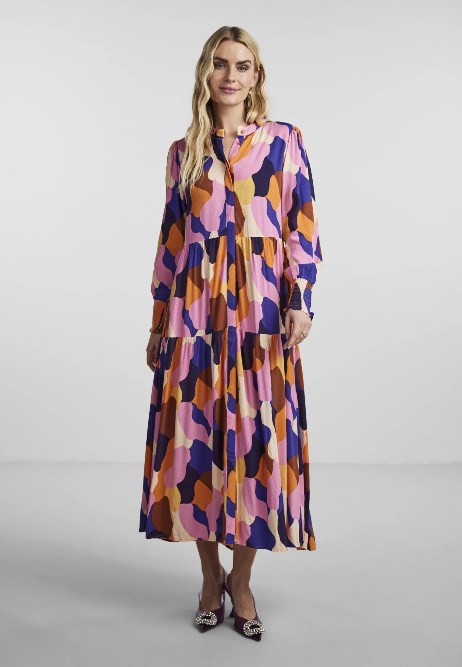 Yasterese - Maxi-Jurk - Sandshell 3 Yasterese - Maxi-Jurk - Sandshell