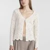 Yaslomia Cardigan - Vest - Star White