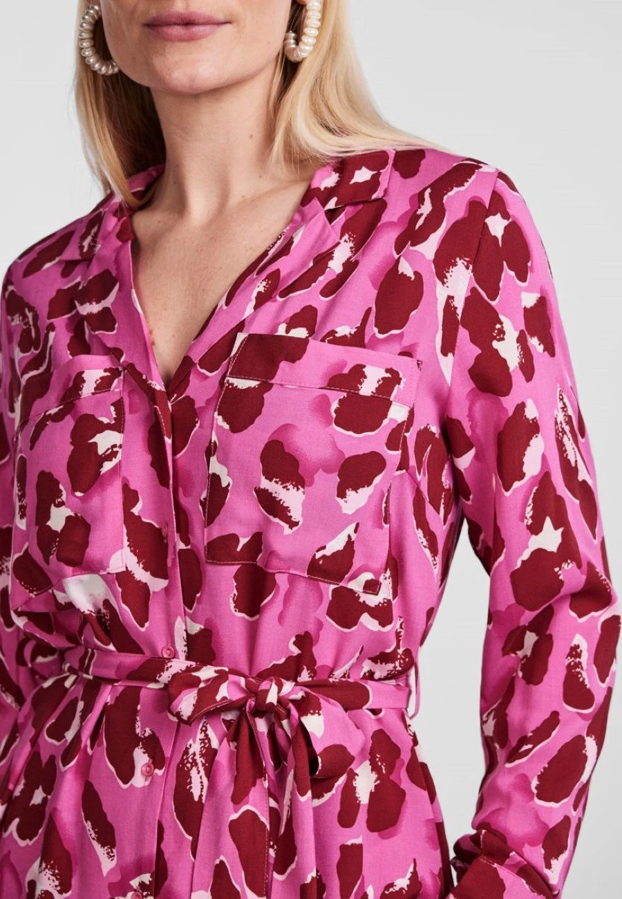 Yassavanna- Overhemdblouse - Phlox Pink/Pink Liro Aop 6 Yassavanna- Overhemdblouse - Phlox Pink/Pink Liro Aop - Afbeelding 4