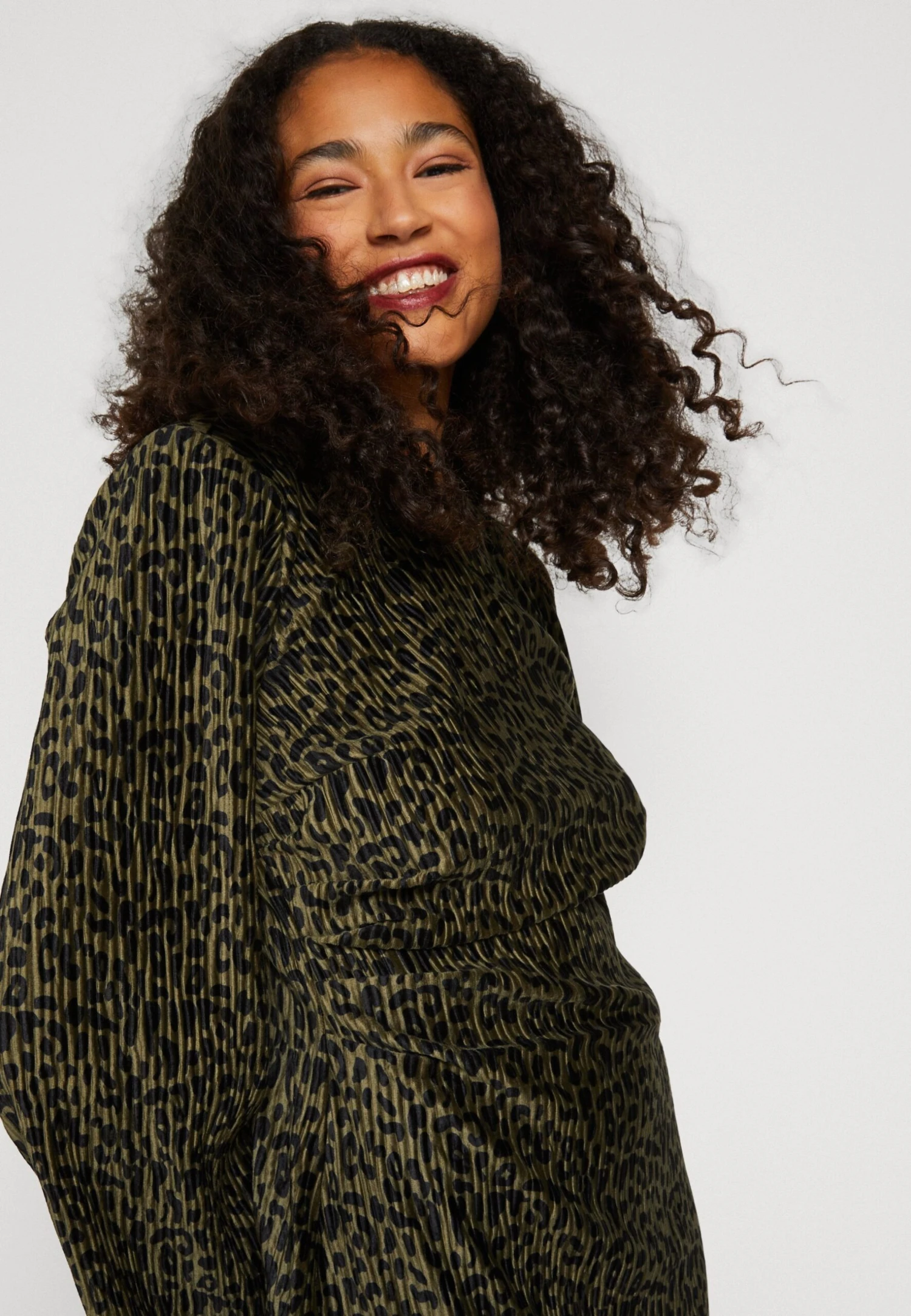 Yassisma Dress - Jurk - Winter Moss 6 Yassisma Dress - Jurk - Winter Moss - Afbeelding 4