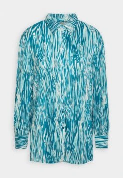Yaszella Long - Overhemdblouse - Deep Lake -Yas c4f97eec8bd34e42b53a445bed666ca3