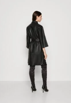 Yasmicha 3/4 Shirt Dress - Blousejurk - Black -Yas c683f748b89b488fbfec8724f73b5e34