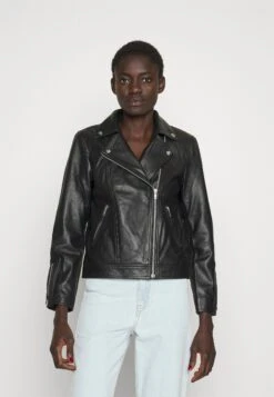 Yasphil Jacket - Leren Jas - Black