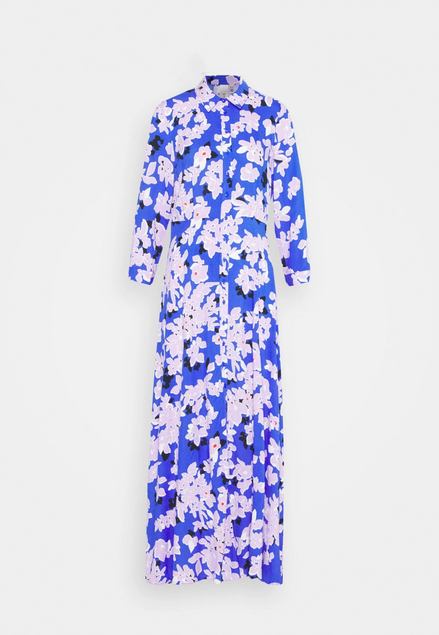 Yassavanna Long Shirt Dress- Blousejurk - Dazzling Blue 7 Yassavanna Long Shirt Dress- Blousejurk - Dazzling Blue - Afbeelding 5