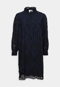 Yasoma Dress- Jurk - Sky Captain/Black -Yas ca7978fa27ca4bffac11ffa769dec79a