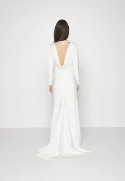 Yasdottea Ls DrapebackDress- Galajurk - Star White -Yas cd82a6200269454080df75723cb95b71