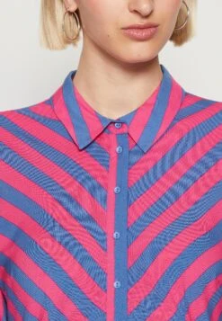 Yassavanna Long Shirt Dress - Maxi-Jurk - Fuchsia Purple -Yas cdcac05f546445a784f861ad22671be1