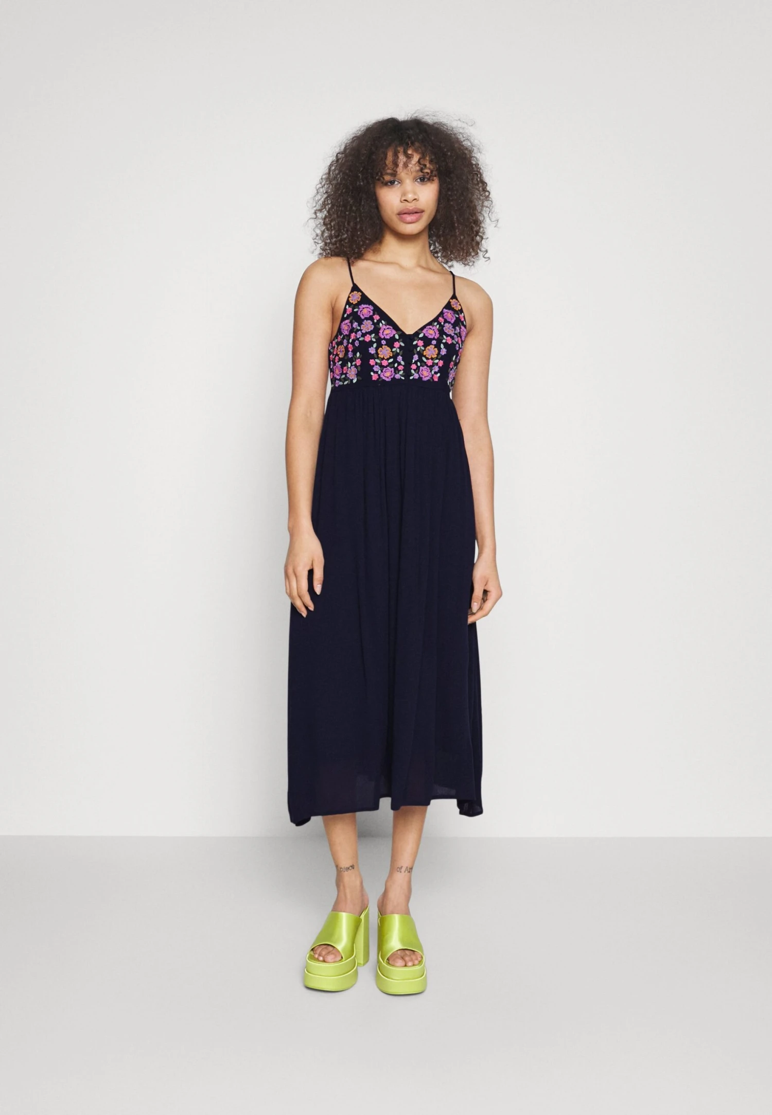 Yasmichella Strap Dress- Jurk - Navy Blazer 3 Yasmichella Strap Dress- Jurk - Navy Blazer