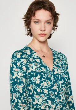 Yasbimla Midi Wrap Dress - Jurk - Deep Lake -Yas cf5047ada5a14edd991da192370a4789